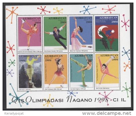 Azerbaïjan - 1998 Nagano Kleinbogen MNH__(THB-2042) - Azerbaïjan