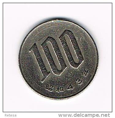 .. JAPAN  100 YEN 1968 ( 43 ) - Japon