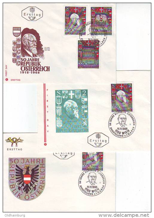 1151n: Motivsammlung Dr. Karl Renner (4 Scans) - Colecciones