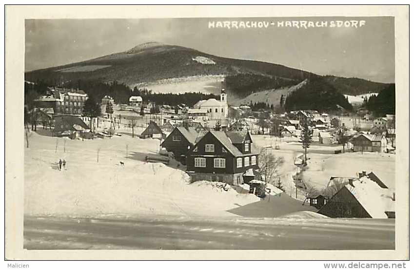 Pays Divers -ref A218- Slovaquie -harrachov -harrachsdorf -carte  Bon Etat - - Slovaquie