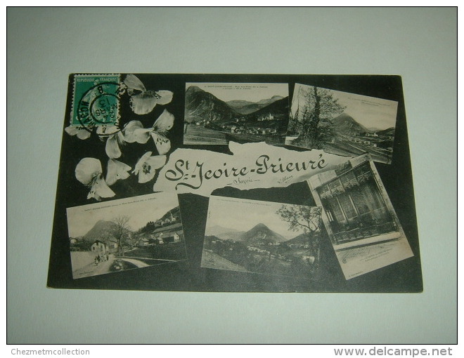 CPA POSTCARD SAVOIE 73 SAINT ST JEOIRE PRIEURE MULTIVUES OEILLETS SOUVENIR VIBOUD LYON / 1920 - Other & Unclassified