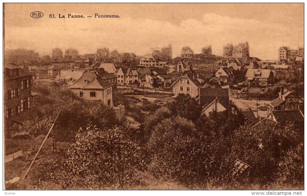 LA PANNE   -   Panorama - De Panne