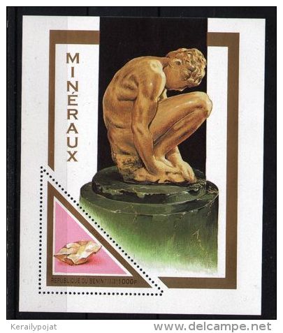 Benin - 1998 Minerals Block MNH__(TH-5388) - Bénin – Dahomey (1960-...)