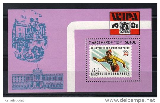 Cape Verde - 1981 Wipa´81 Block MNH__(TH-11124) - Kaapverdische Eilanden