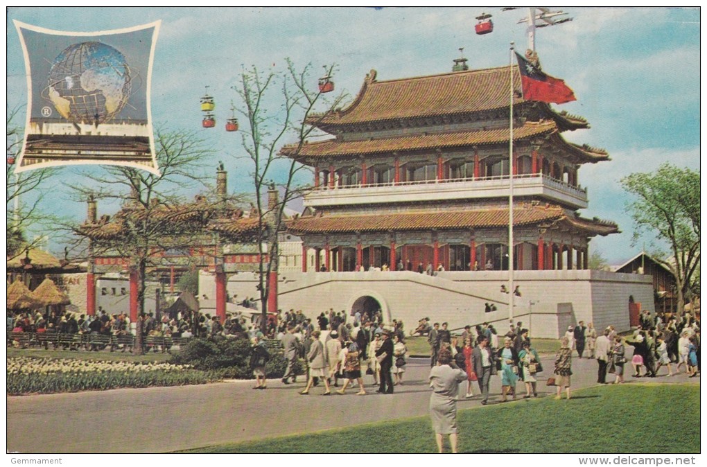 USA -NEW YORK WORLD FAIR 1964/5-REPUBLIC OF CHINAS PAVILION - Exhibitions