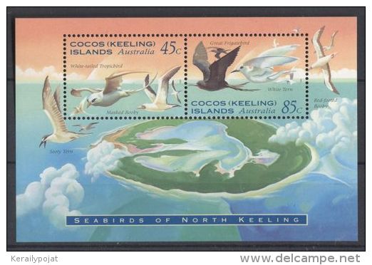 Cocos Islands - 1995 Seabirds Block MNH__(TH-695) - Cocos (Keeling) Islands