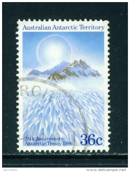 AUSTRALIAN ANTARCTIC TERRITORY - 1986 Antarctic Treaty 36c Used As Scan - Oblitérés