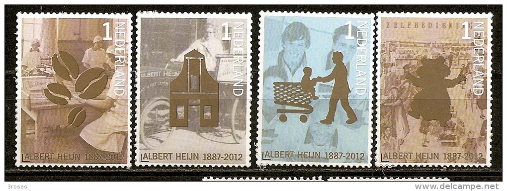 Pays-Bas Netherlands 2012 Albert Heijn Set Complete MNH ** - Unused Stamps