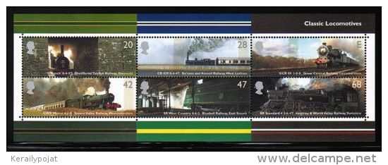 Great Britain - 2004 Historic Locomotives Block MNH__(THB-2719) - Blocs-feuillets