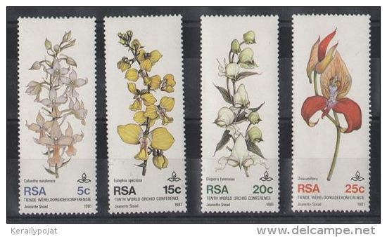 South Africa - 1981 Orchids MNH__(TH-5262) - Neufs