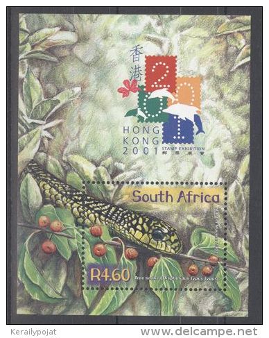 South Africa - 2001 Boomslang Block MNH__(TH-7728) - Hojas Bloque