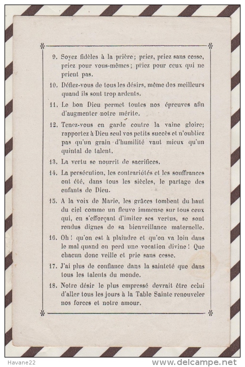 3AD1291  IMAGE PIEUSE JEAN MARIE ROBERT DE LA MENNAIS ST MALO PLOERMEL   2 Scans - Images Religieuses