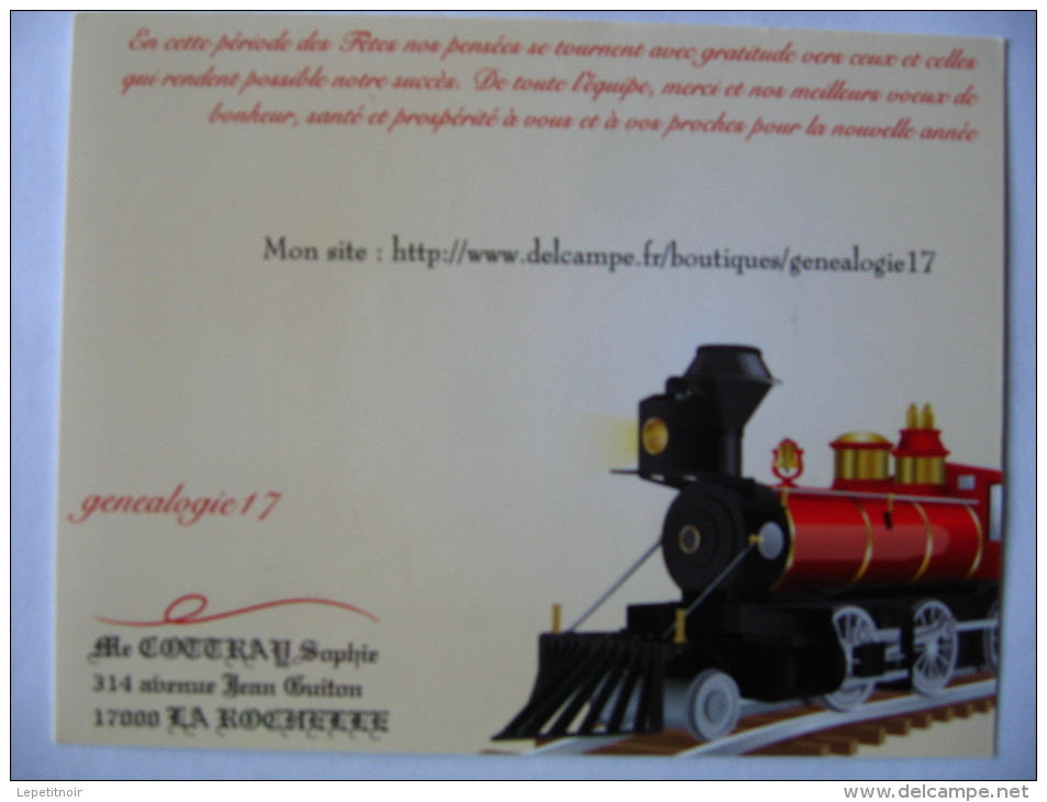 Train Locomotive Publicité Collectionneur - Autres & Non Classés