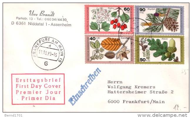 Germany - Mi-Nr 1024/1027 FDC ( X381)- - 1971-1980