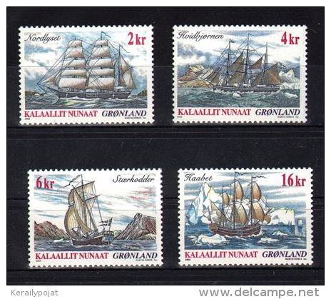 Greenland - 2002 Ships MNH__(TH-5834) - Unused Stamps