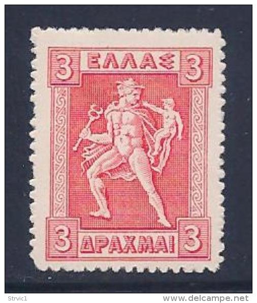 Greece, Scott # 228 Mint Hinged Hermes, 1920 - Unused Stamps