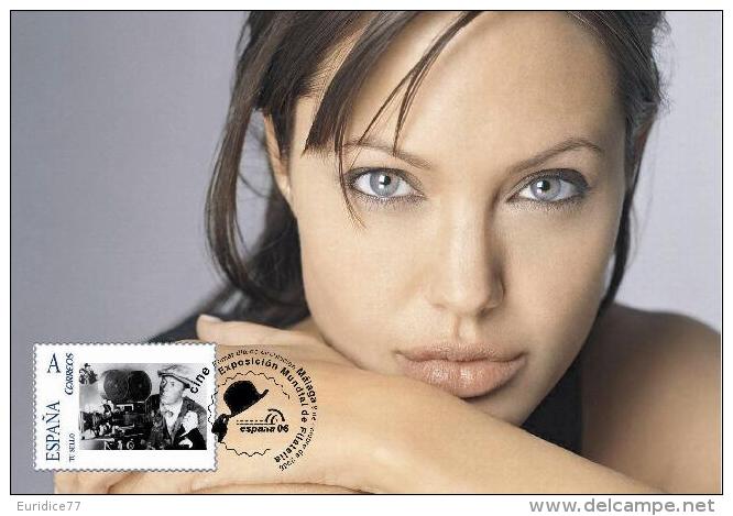 Spain 2013 - The World Of Cinema - Angelina Jolie Maxicard - Cinema