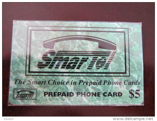 SmartTel Prepaid Phonecard, $5, - Other & Unclassified