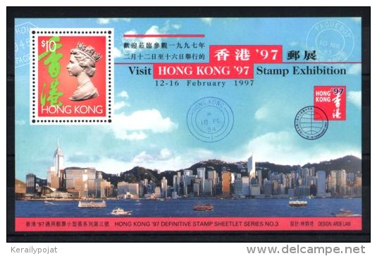 Hong Kong - 1996 Hong Kong´97 Block (Def.No3) MNH__(TH-3094) - Blocchi & Foglietti