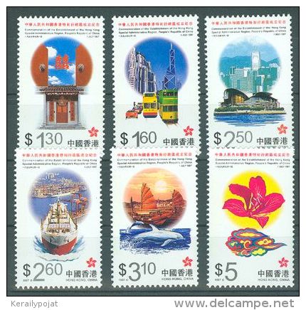 Hong Kong - 1997 Symbols Etc MNH__(TH-1056) - Unused Stamps