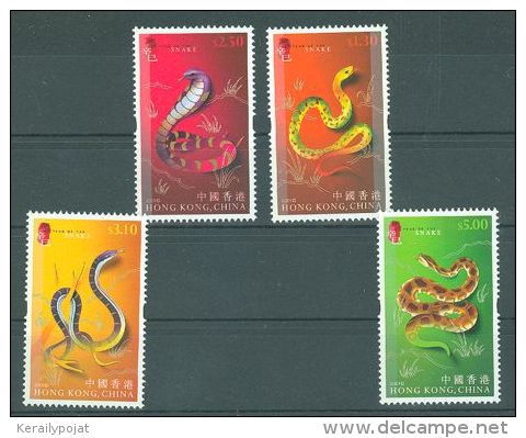 Hong Kong - 2001 Year Of The Snake MNH__(TH-1080) - Unused Stamps