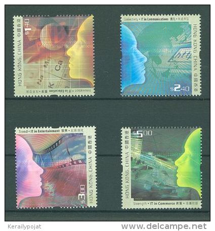 Hong Kong - 2002 Information Technology MNH__(TH-889) - Ungebraucht