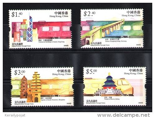 Hong Kong - 2002 Railway Connection Beijing Kowloon MNH__(TH-6158) - Unused Stamps