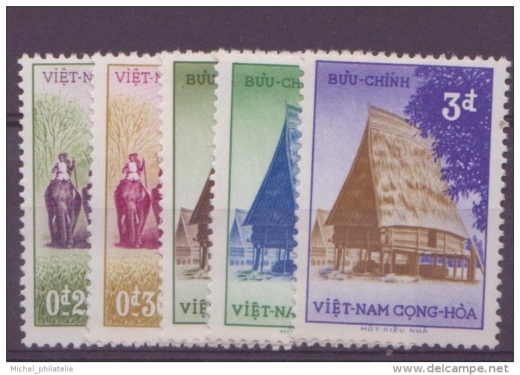 Viet-Nam  N° 65 à 69** - Viêt-Nam