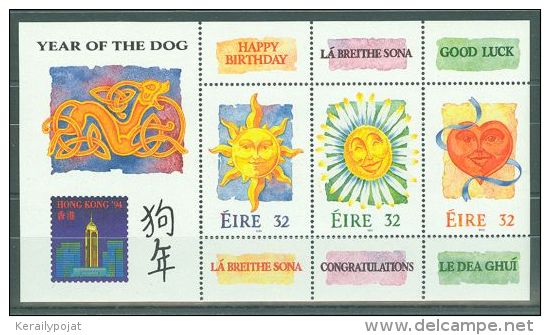 Ireland - 1994 Greetings Block MNH__(TH-8917) - Blocs-feuillets