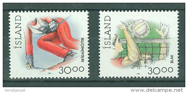 Iceland - 1992 Sports MNH__(TH-3308) - Neufs