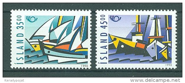 Iceland - 1998 Ships MNH__(TH-3249) - Neufs