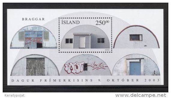Iceland - 2003 Stamp Day Block MNH__(TH-3912) - Blocks & Sheetlets