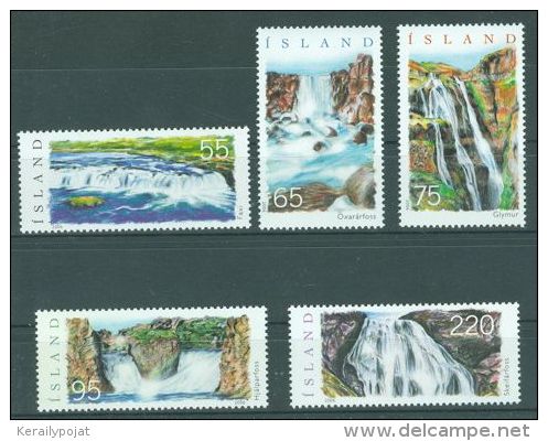 Iceland - 2006 Waterfalls MNH__(TH-642) - Ungebraucht