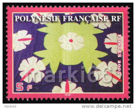 French Polynesia - 2005 - Handicraft - Tifaifai - Mint Stamp - Neufs