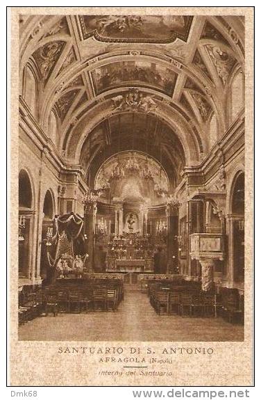 AFRAGOLA ( NAPOLI ) SANTUARIO DI S. ANTONIO - INTERNO DEL SANTUARIO - Afragola