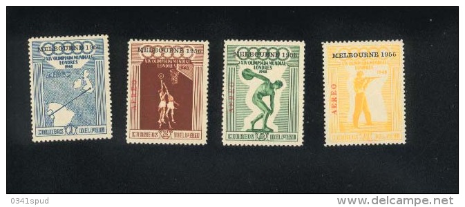 Jeux Olympiques 1956  Peru  Never Hinged ** TB  Very Fine - Summer 1956: Melbourne