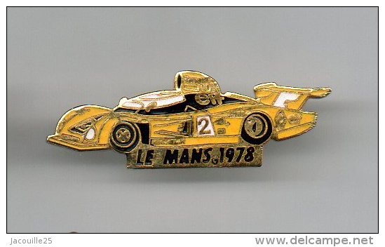 PINS PIN'S AUTO LE MANS 24HEURES DU MANS  AUTOMOBILE RENAULT MICHELIN METAL  3,5 X 1, 3 CMS - Mercedes