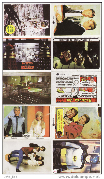 1960´s 20 Small Card Images Photos Prints Advertising Toys TV Cartoons Children - Other & Unclassified