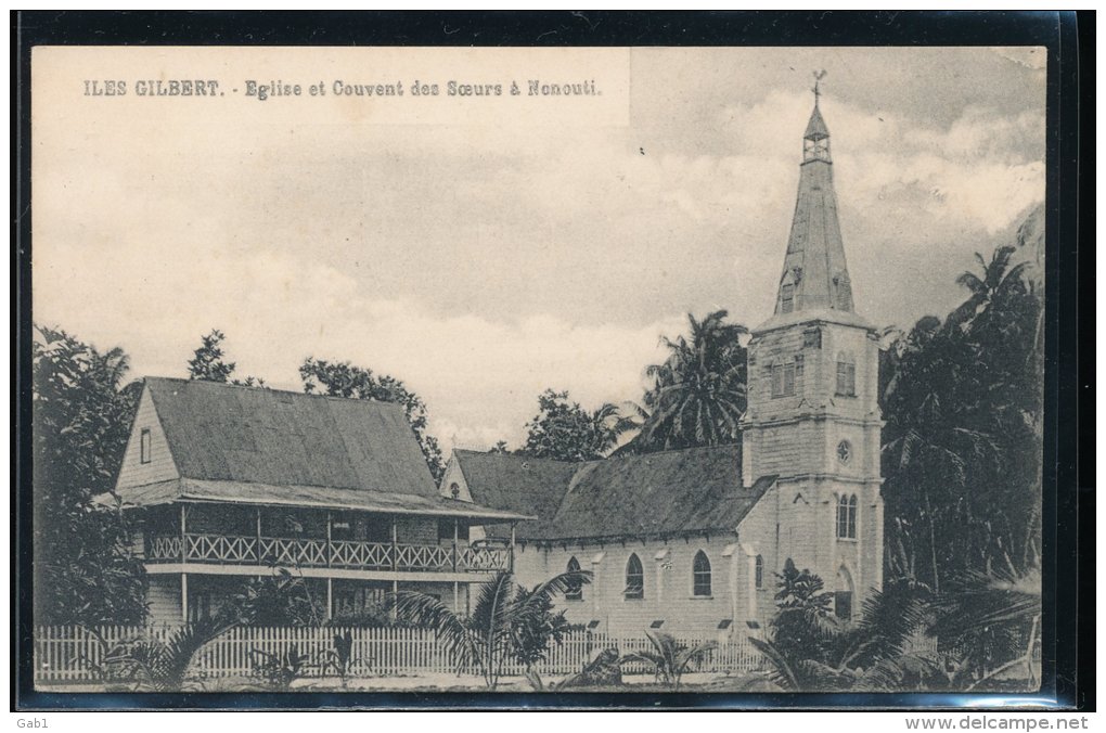 Iles Gilbert --- Eglise Et Couvent Des Soeurs A Nonouti - Micronésie