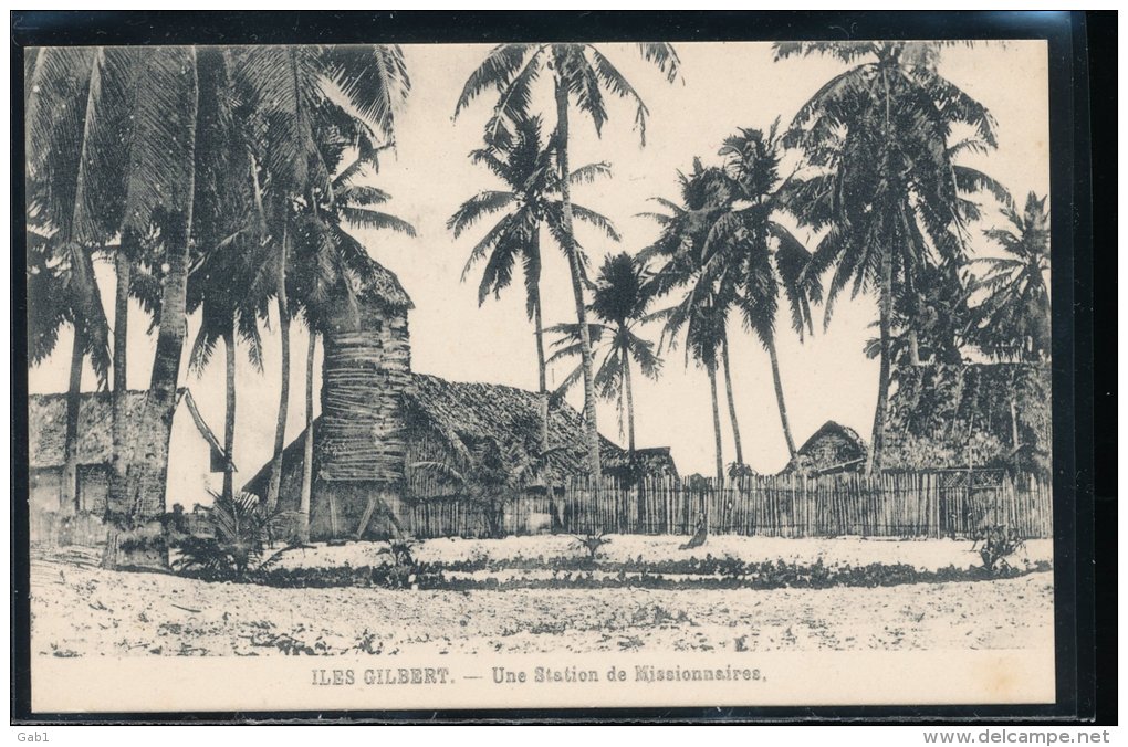 Iles Gilbert --- Une Station De Missionnaires - Micronesia