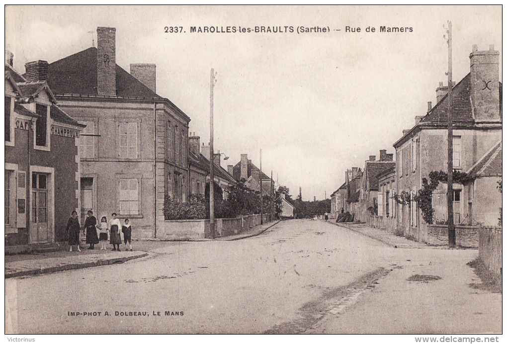 MAROLLES LES BRAULTS, Rue De Mamers - Marolles-les-Braults