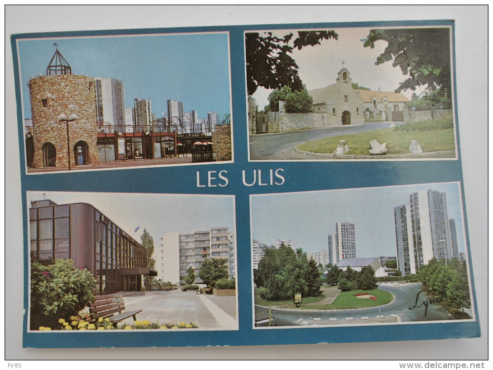 LES ULIS DONJON DE L ESPLANADE DE LA REPUBLIQUE CHAPELLE MONTJAY HOTEL DE VILLE PLACE DE BERRY - Les Ulis