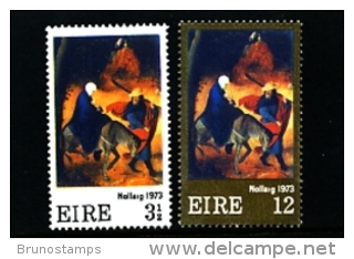 IRELAND/EIRE - 1973  CHRISTMAS  SET  MINT NH - Nuevos