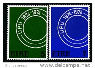 IRELAND/EIRE - 1974  UNIVERSAL POSTAL UNION  SET  MINT NH - Nuevos