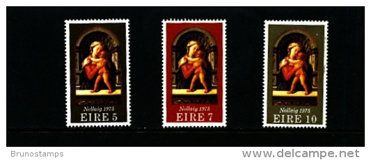 IRELAND/EIRE - 1975  CHRISTMAS  SET  MINT NH - Nuevos