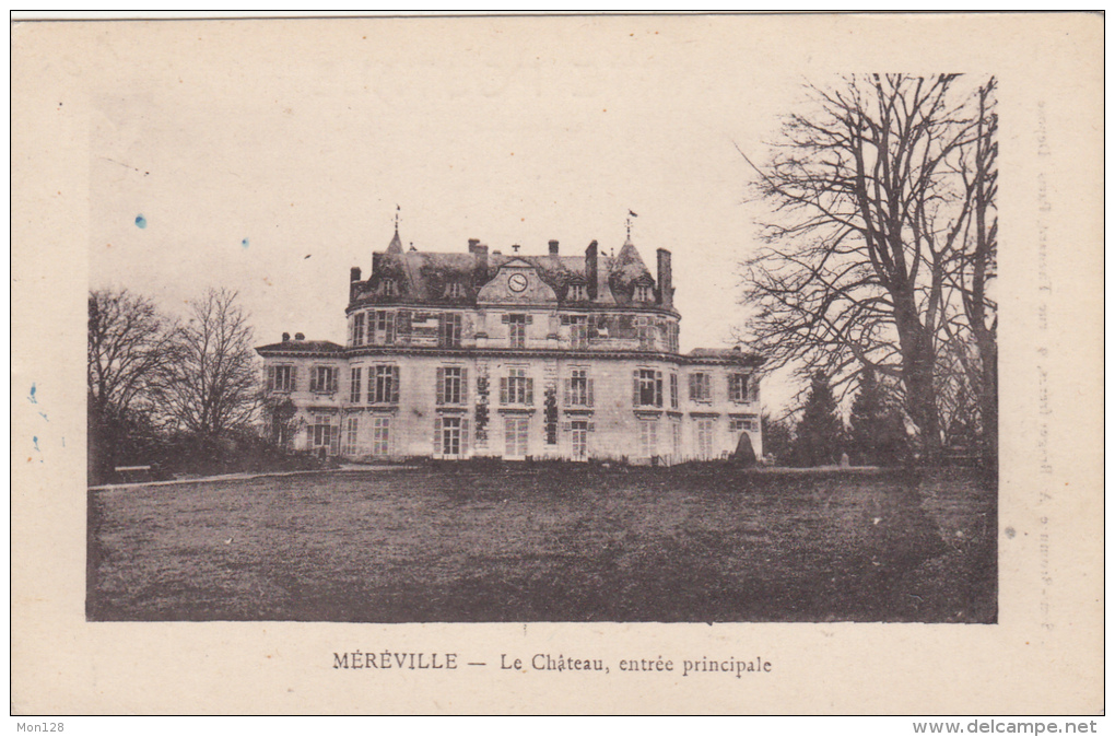 MEREVILLE (91) LE CHATEAU - ENTREE PRINCIPALE - Mereville