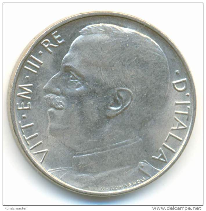 ITALY , 50 CENTESIMI 1920  R , UNC - 1900-1946 : Victor Emmanuel III & Umberto II