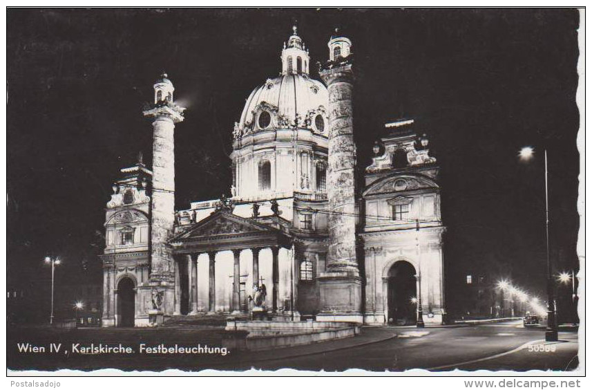 (OS847) WIEN. ST. CHARLES CHURCH. EGLISE - Chiese