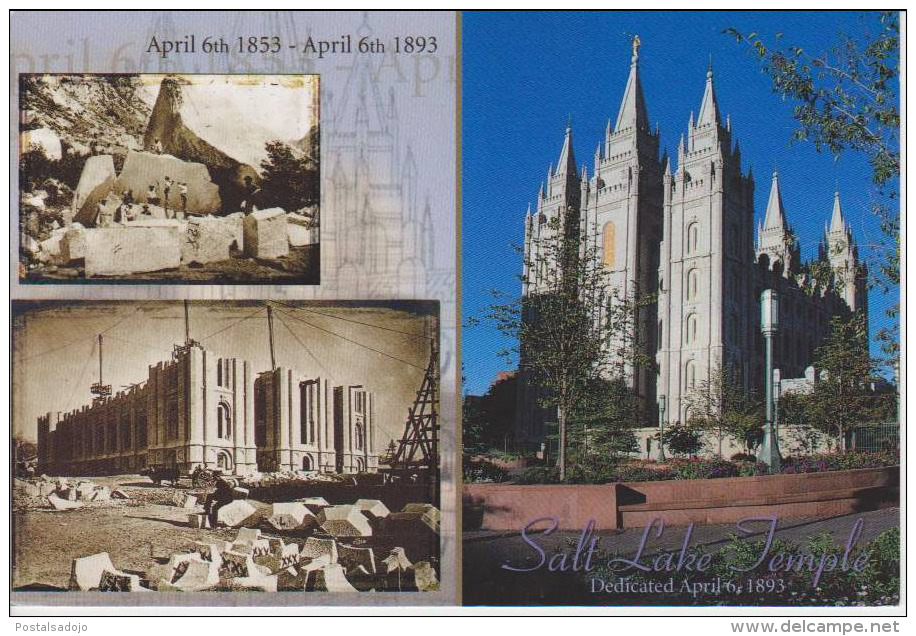 (EUA403) SALT LAKE CITY. MORMON TEMPLE - Salt Lake City