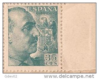 ES1050-B043.España Spain.Espagne .General FRANCO Y CID.1048/53. (Ed 1050**) Sin Clarnela LUJO - Nuevos